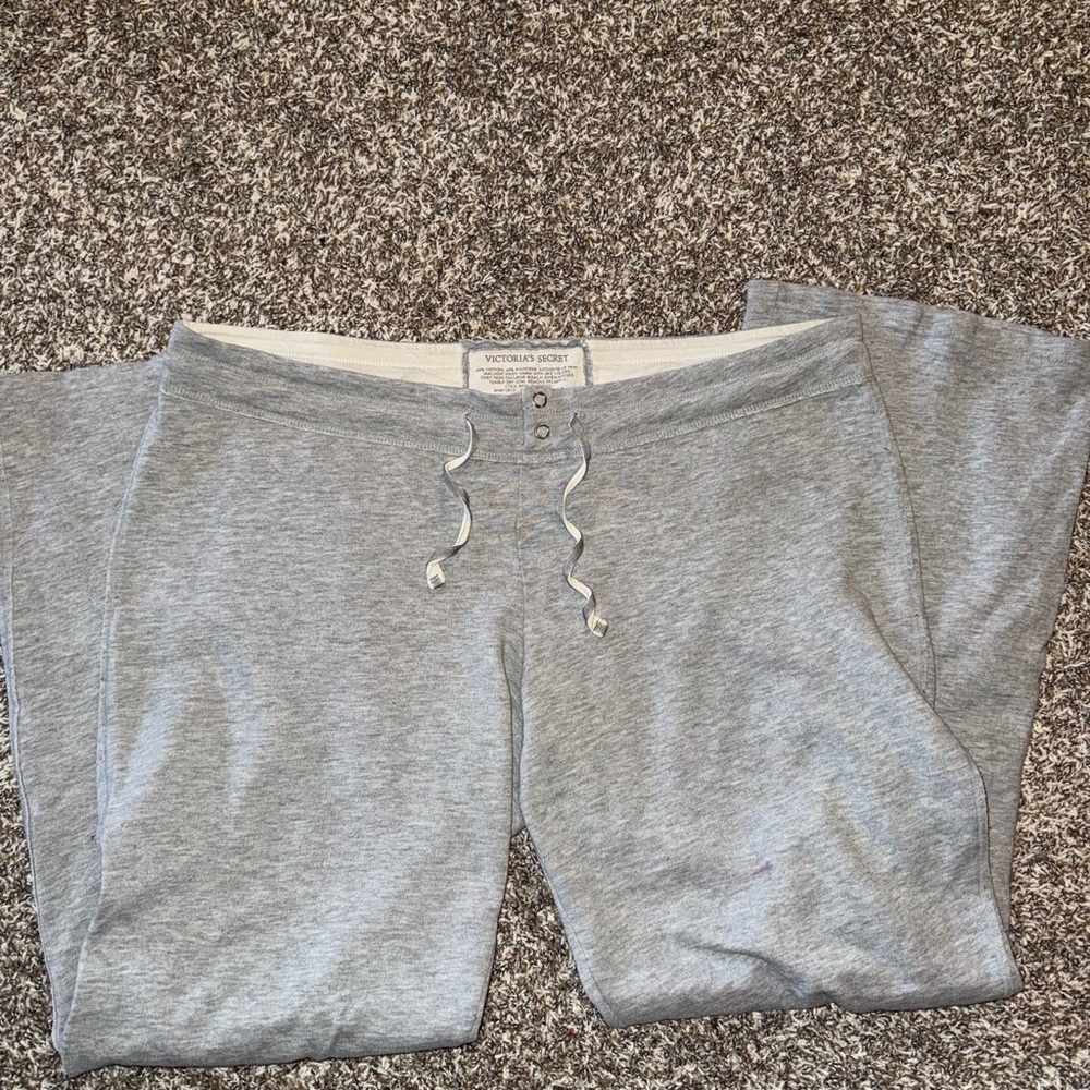 Victoria's Secret Light Gray Sweatpants
